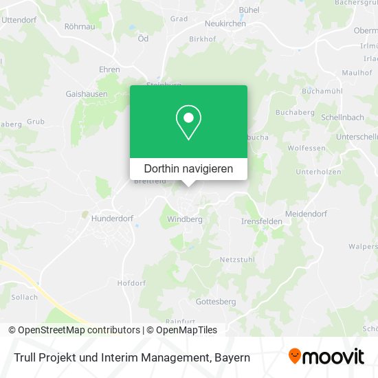 Trull Projekt und Interim Management Karte