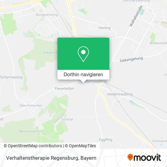 Verhaltenstherapie Regensburg Karte