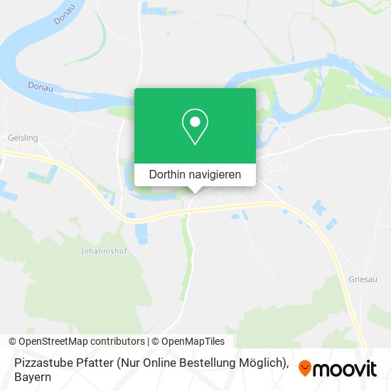 Pizzastube Pfatter (Nur Online Bestellung Möglich) Karte