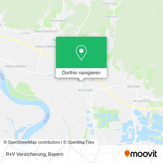 R+V Versicherung Karte