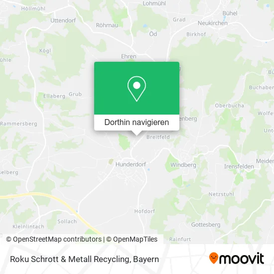 Roku Schrott & Metall Recycling Karte