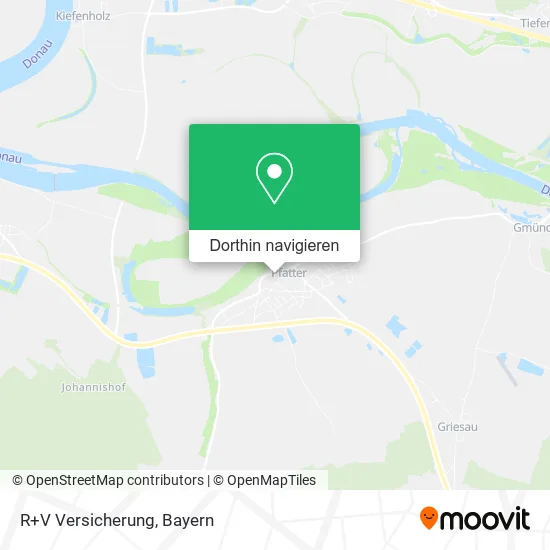 R+V Versicherung Karte