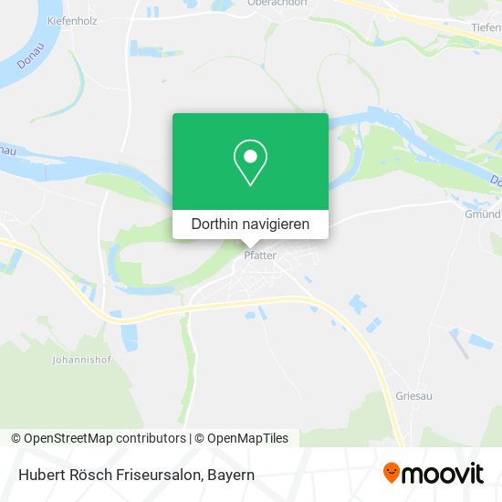 Hubert Rösch Friseursalon Karte