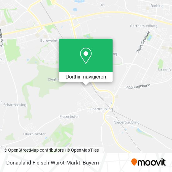 Donauland Fleisch-Wurst-Markt Karte