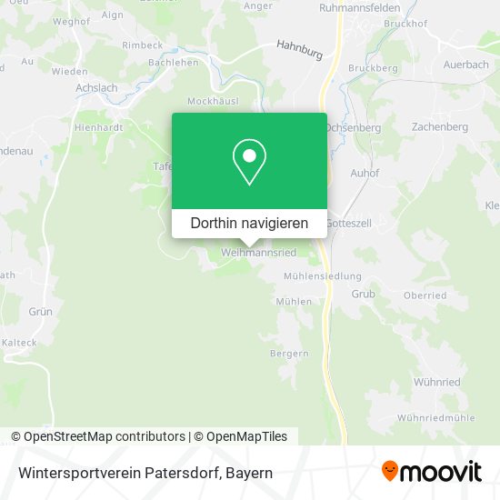 Wintersportverein Patersdorf Karte