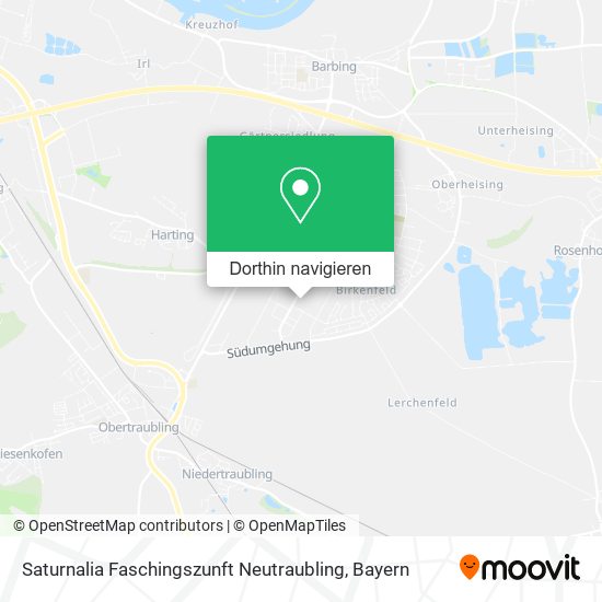 Saturnalia Faschingszunft Neutraubling Karte