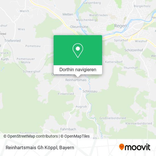 Reinhartsmais Gh Köppl Karte