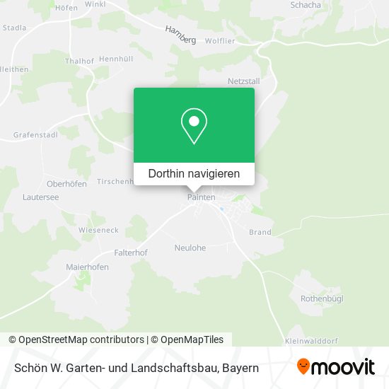 Schön W. Garten- und Landschaftsbau Karte