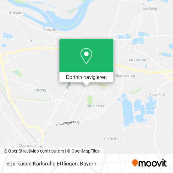Sparkasse Karlsruhe Ettlingen Karte