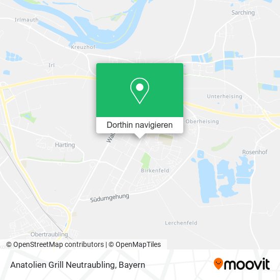Anatolien Grill Neutraubling Karte