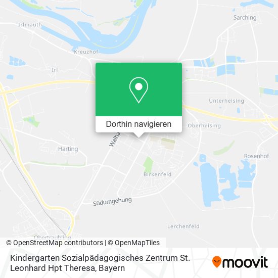 Kindergarten Sozialpädagogisches Zentrum St. Leonhard Hpt Theresa Karte