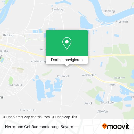 Herrmann Gebäudesanierung Karte
