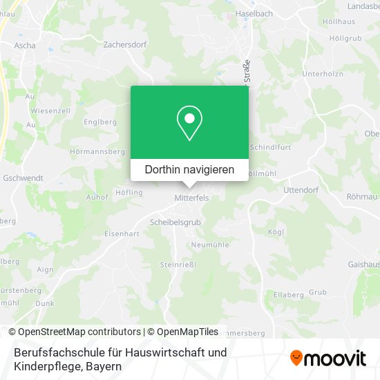 Berufsfachschule für Hauswirtschaft und Kinderpflege Karte