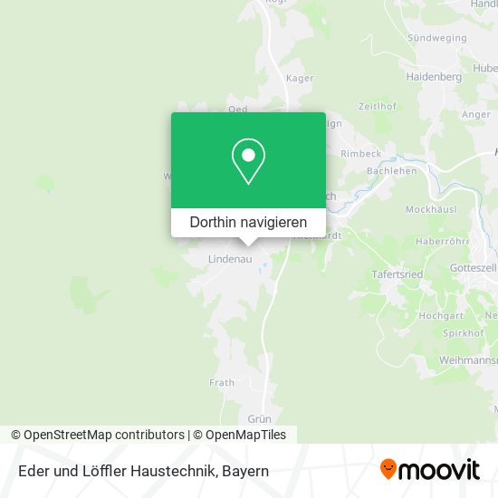 Eder und Löffler Haustechnik Karte