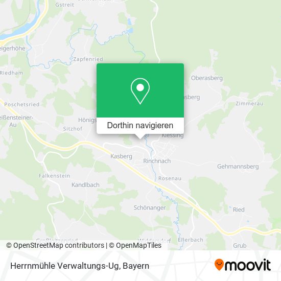 Herrnmühle Verwaltungs-Ug Karte