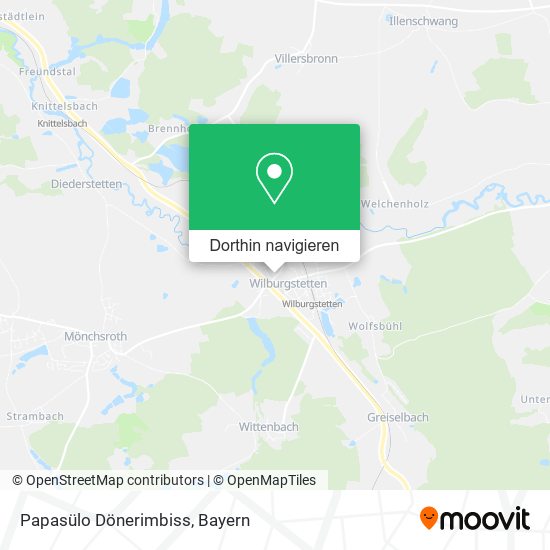 Papasülo Dönerimbiss Karte