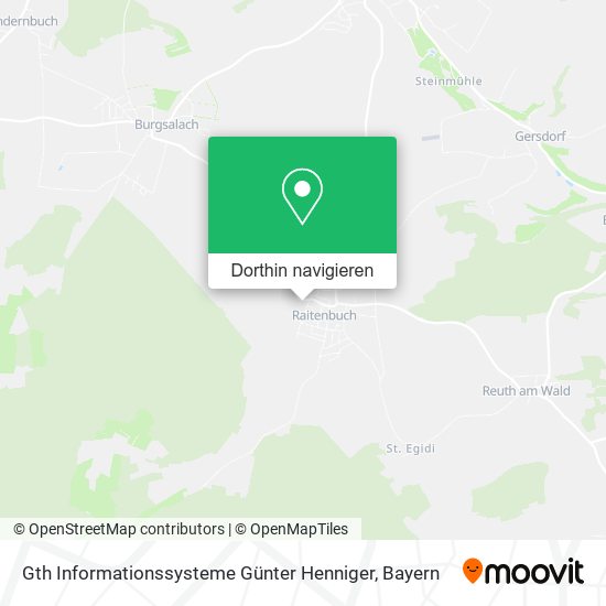 Gth Informationssysteme Günter Henniger Karte