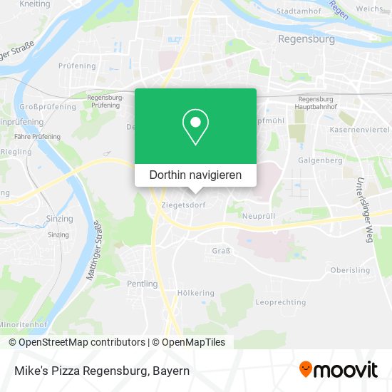 Mike's Pizza Regensburg Karte