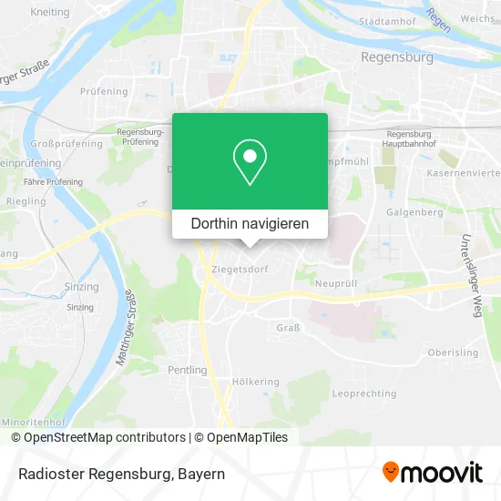 Radioster Regensburg Karte