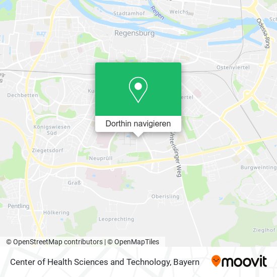 Center of Health Sciences and Technology Karte