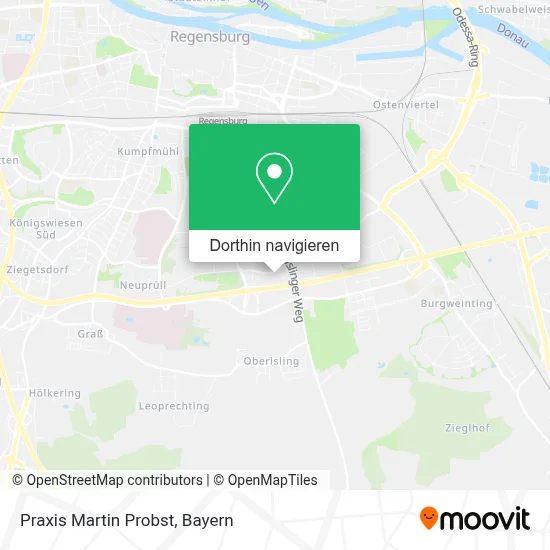 Praxis Martin Probst Karte