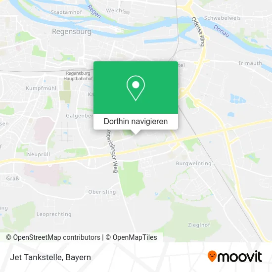 Jet Tankstelle Karte