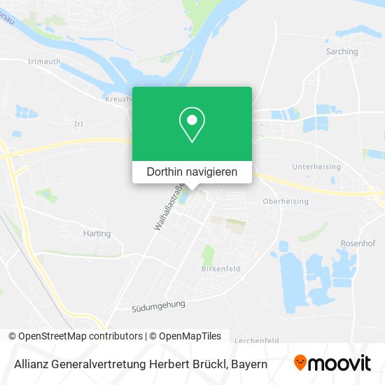 Allianz Generalvertretung Herbert Brückl Karte