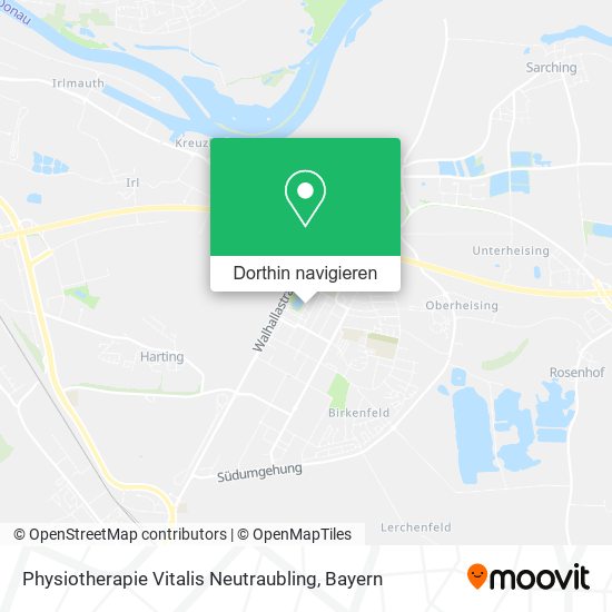 Physiotherapie Vitalis Neutraubling Karte