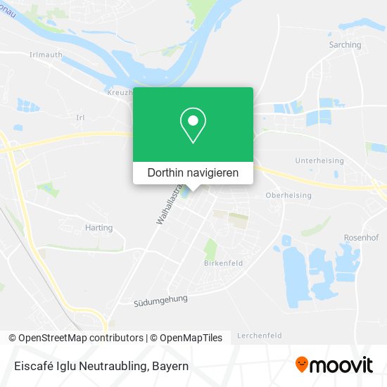 Eiscafé Iglu Neutraubling Karte