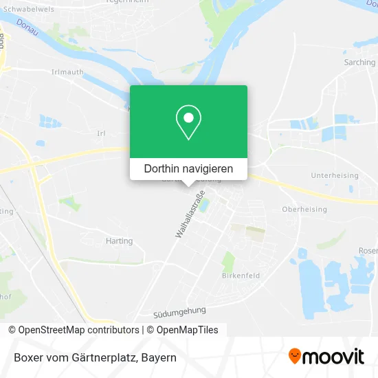 Boxer vom Gärtnerplatz Karte