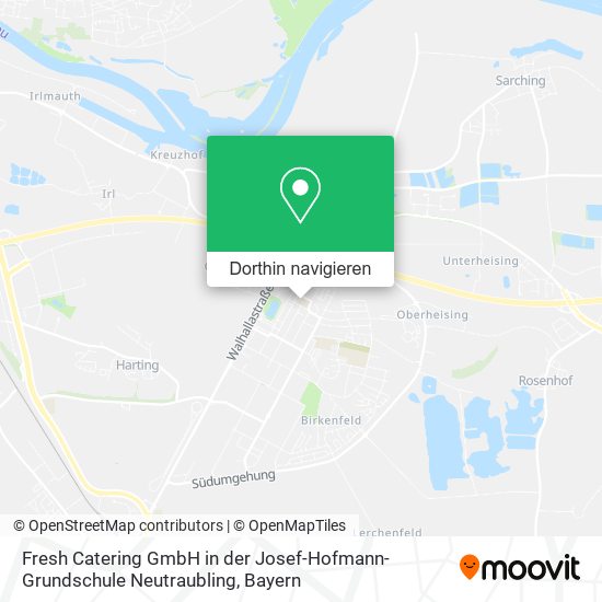 Fresh Catering GmbH in der Josef-Hofmann-Grundschule Neutraubling Karte