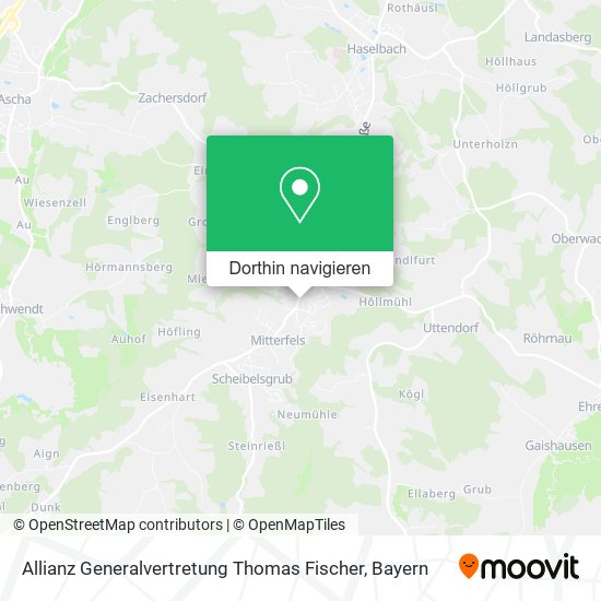 Allianz Generalvertretung Thomas Fischer Karte