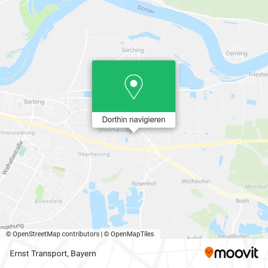 Ernst Transport Karte