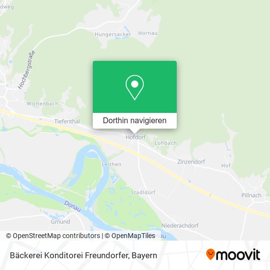 Bäckerei Konditorei Freundorfer Karte