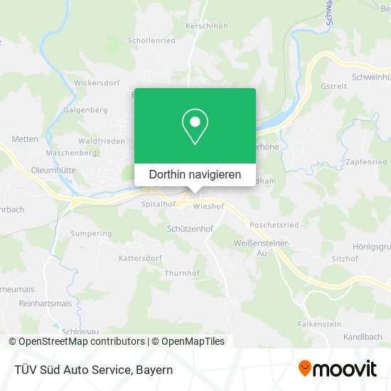 TÜV Süd Auto Service Karte