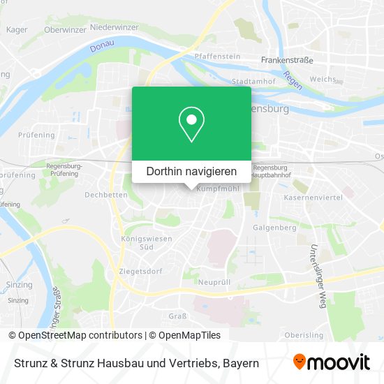 Strunz & Strunz Hausbau und Vertriebs Karte