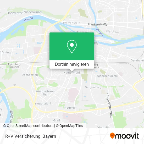 R+V Versicherung Karte