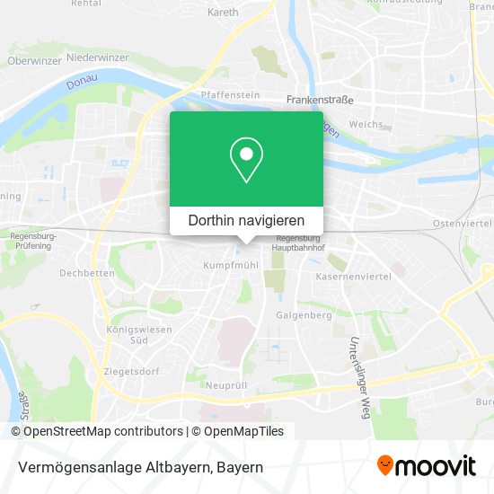 Vermögensanlage Altbayern Karte