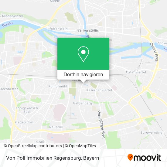 Von Poll Immobilien Regensburg Karte