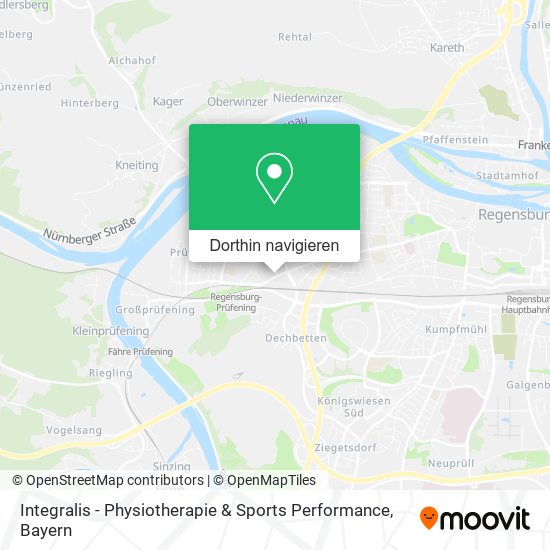 Integralis - Physiotherapie & Sports Performance Karte