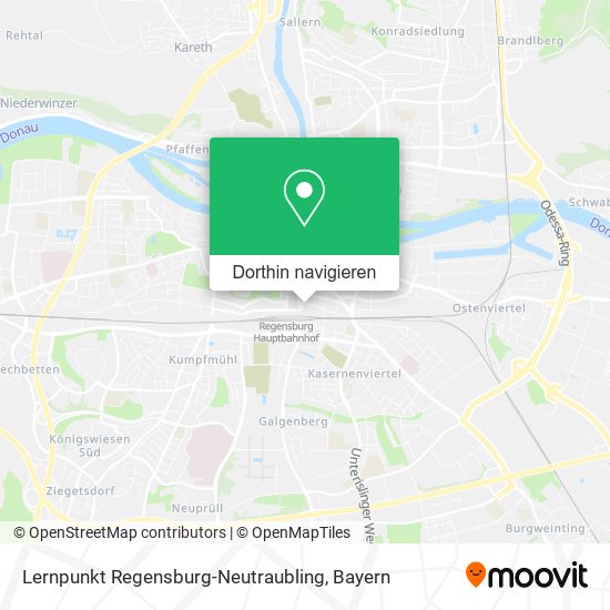 Lernpunkt Regensburg-Neutraubling Karte