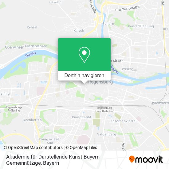 Akademie für Darstellende Kunst Bayern Gemeinnützige Karte