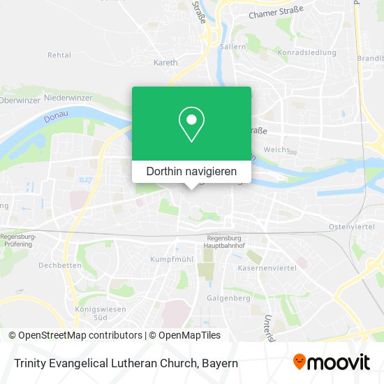 Trinity Evangelical Lutheran Church Karte
