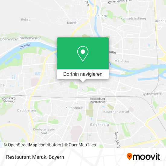 Restaurant Merak Karte