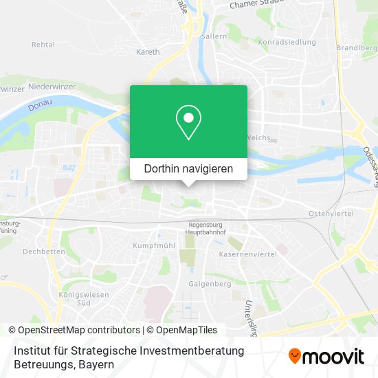 Institut für Strategische Investmentberatung Betreuungs Karte