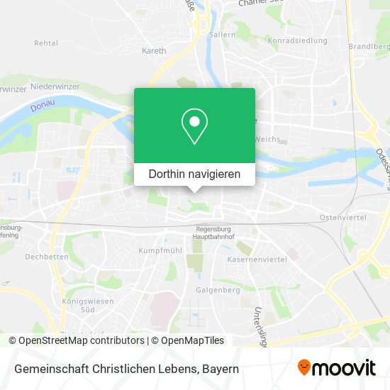 Gemeinschaft Christlichen Lebens Karte