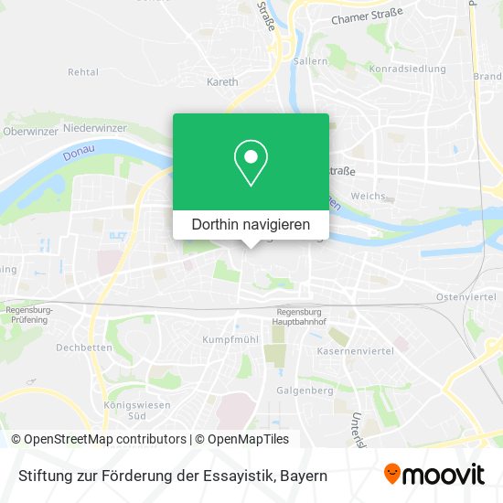 Stiftung zur Förderung der Essayistik Karte