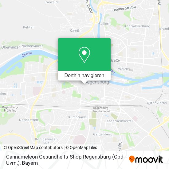 Cannameleon Gesundheits-Shop Regensburg (Cbd Uvm.) Karte