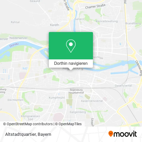 Altstadtquartier Karte
