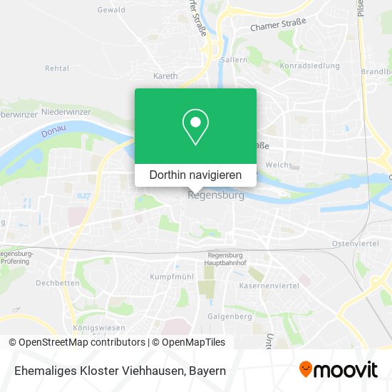 Ehemaliges Kloster Viehhausen Karte